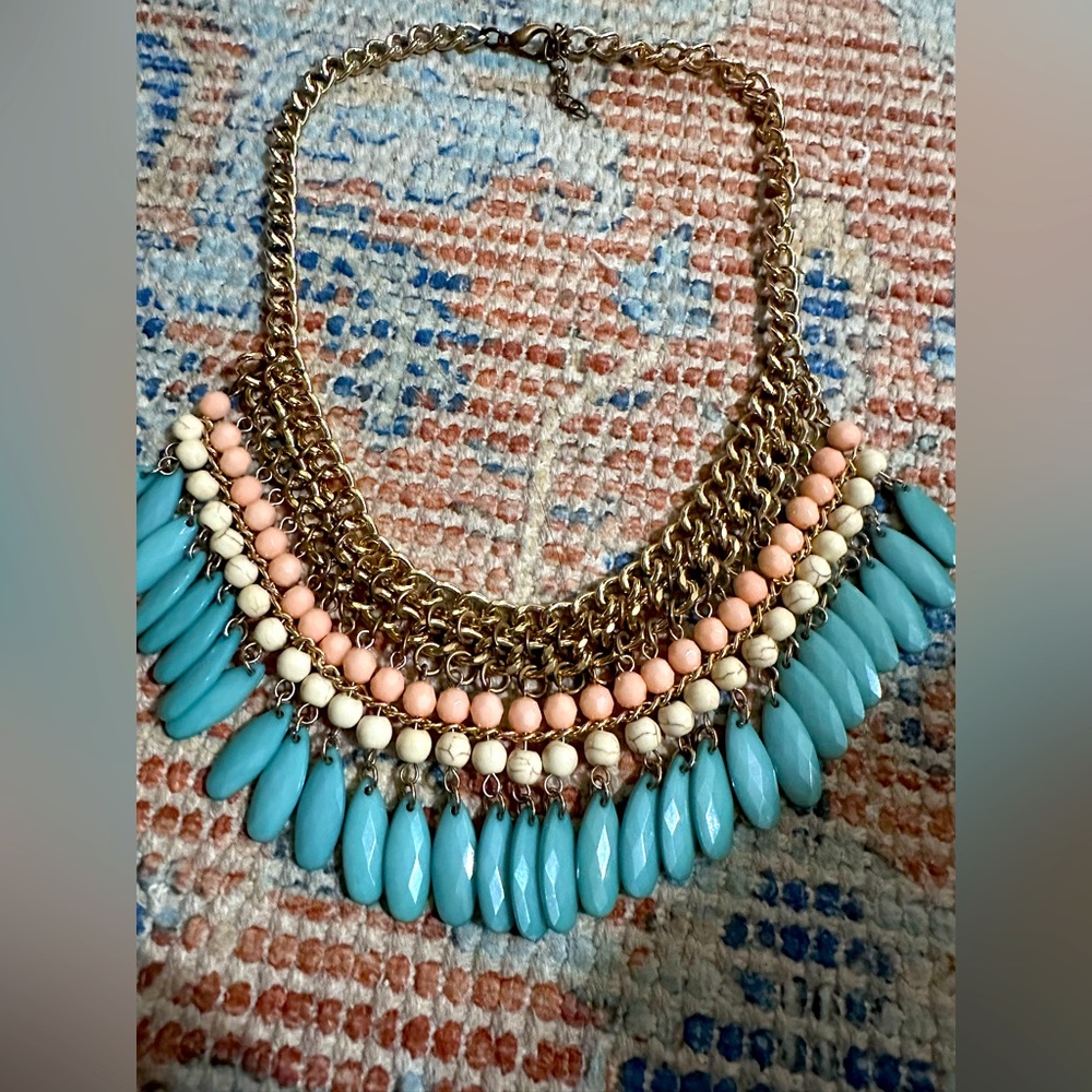 Gold Statement Necklace